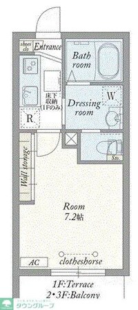RIS伍番館の物件間取画像